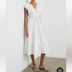 RAILS LUCIA DRESS IN WHITE